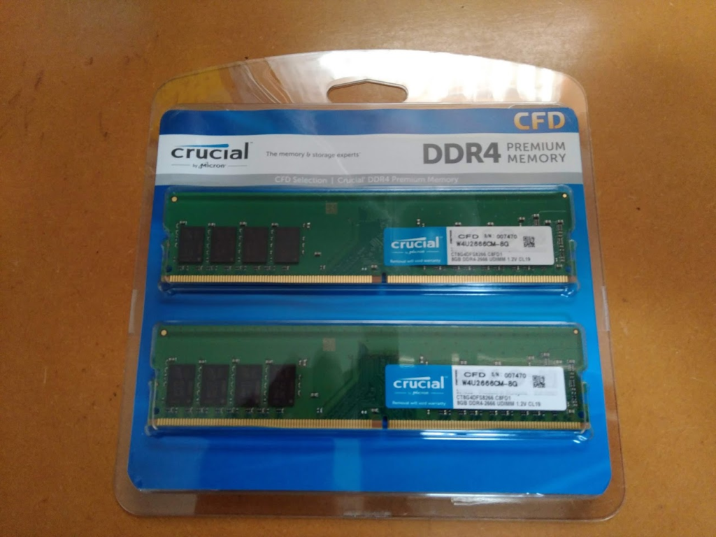 【自作PC】マザーボードにメモリを取り付ける【MSI B450 GAMING PLUS MAX＆CORSAIRの16GB】