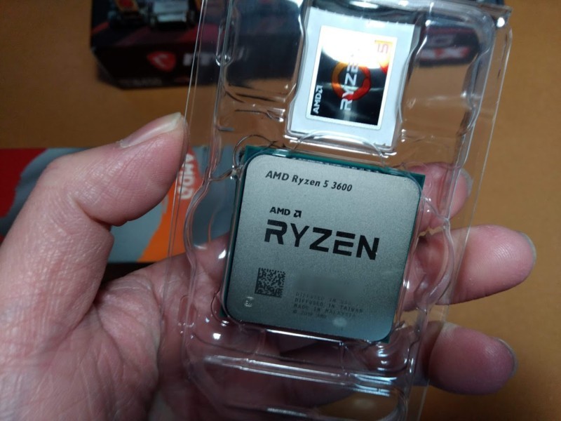 自作PC】CPUの付属品と内容物を確認しよう！【RYZEN 5 3600】 ｜ Mr