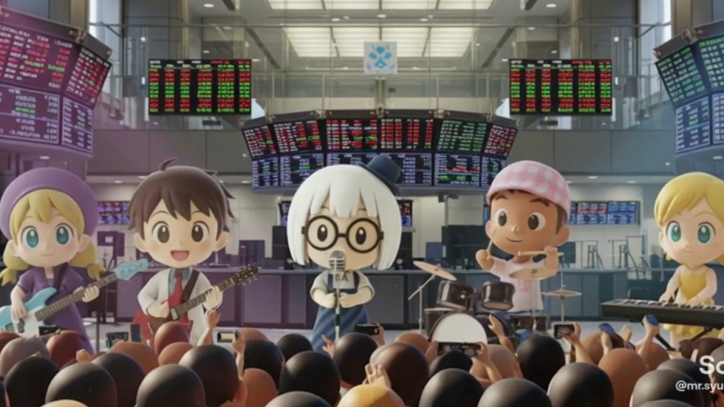 【オリジナル楽曲】KABUギャップダウン｜AI生成楽曲・MV｜シュミラボ